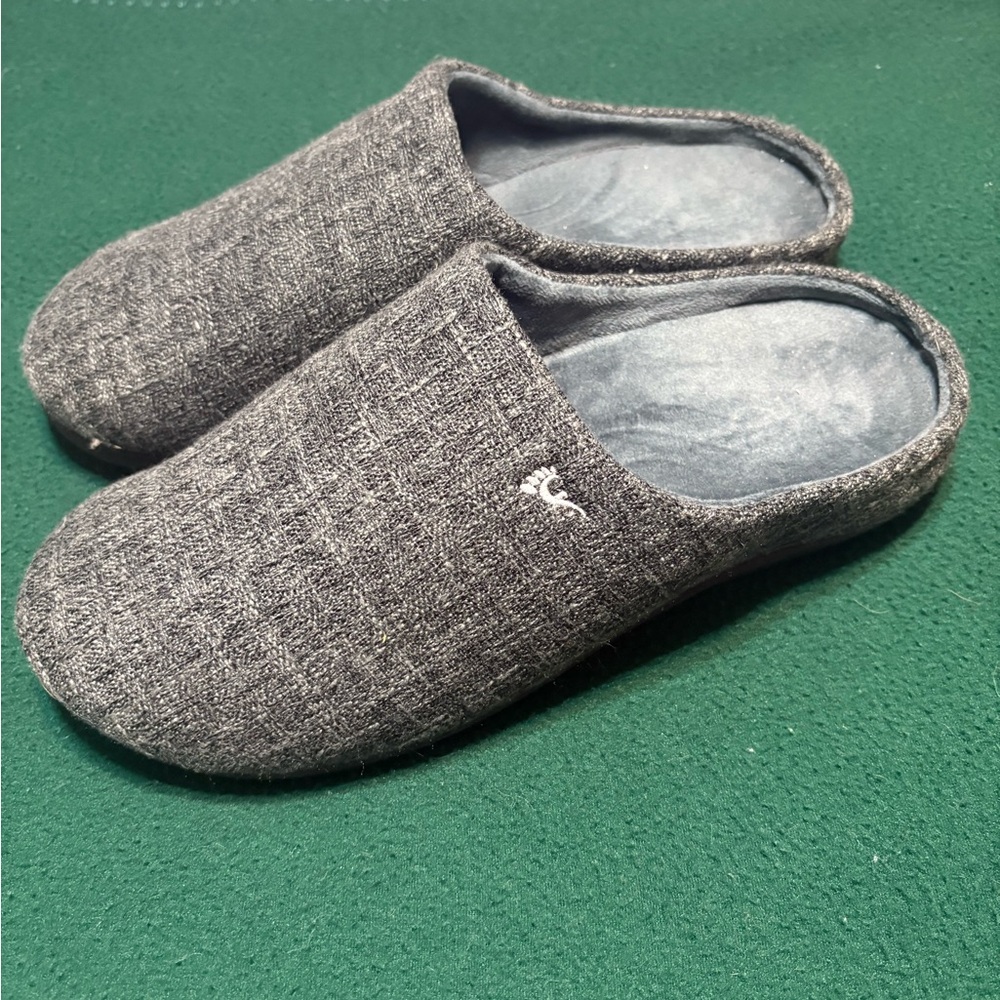 Cozy Gray Women's Slippers‎ - Picture 4 of 5